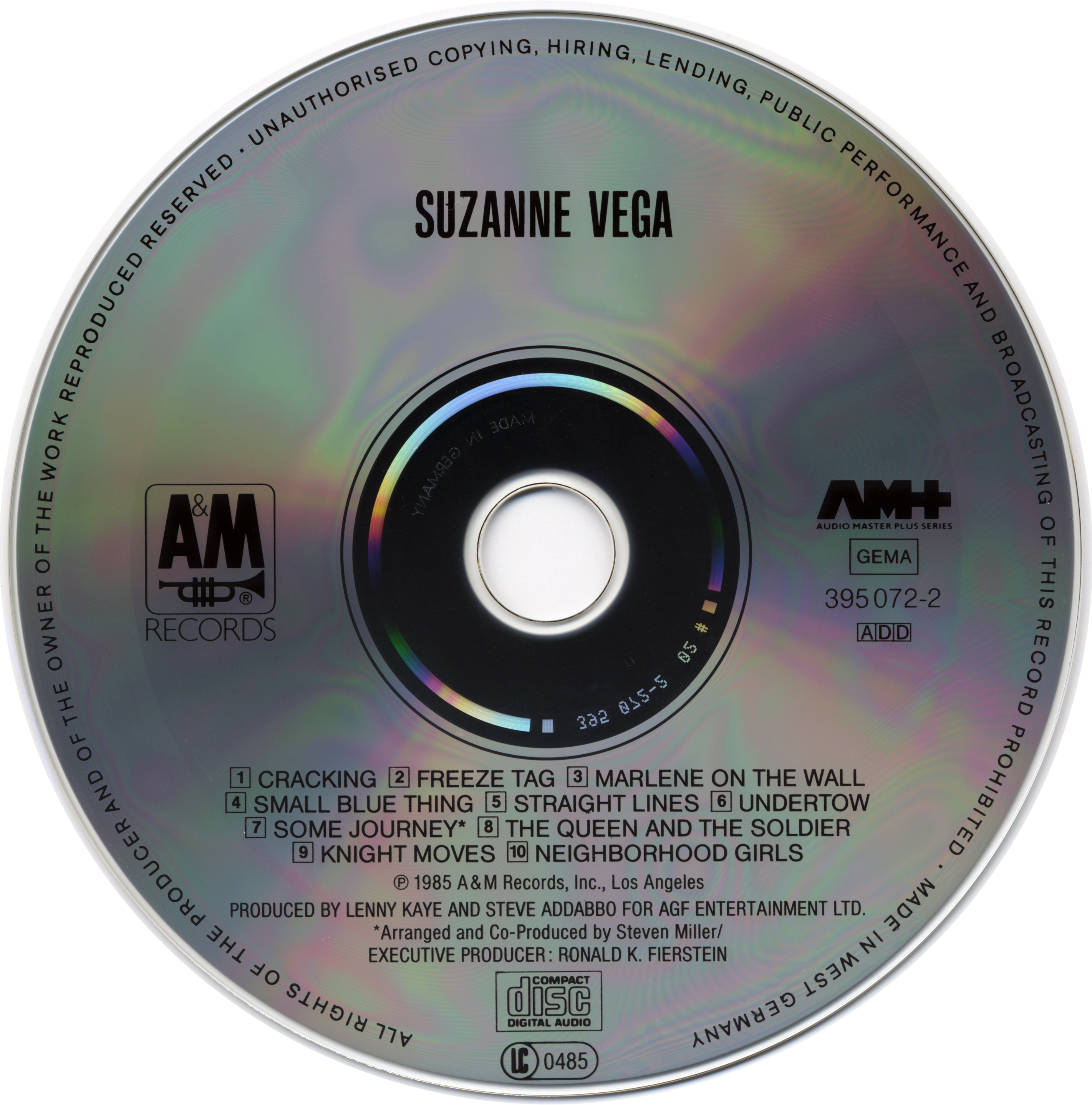 Suzanne Vega  Suzanne Vega : CD